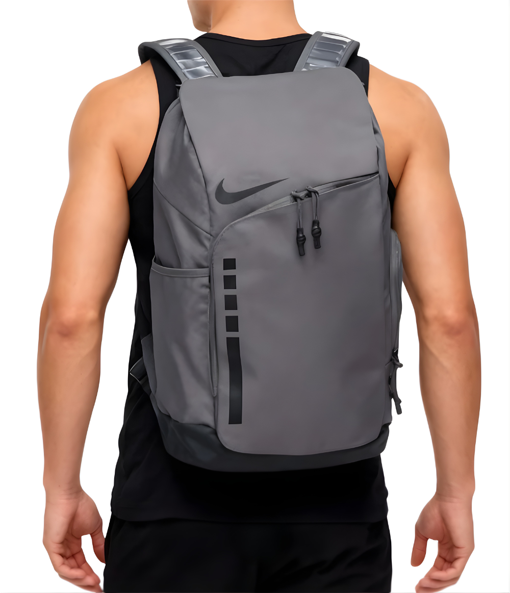 Elite Backpack Grey Black